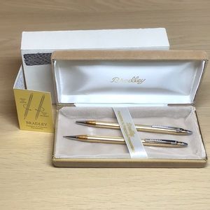 Vintage Bradley Pen and Pencil Set, never used